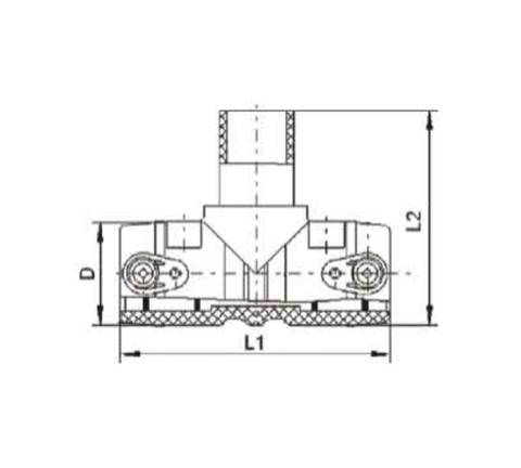 Тройник электросварной равнопроходный