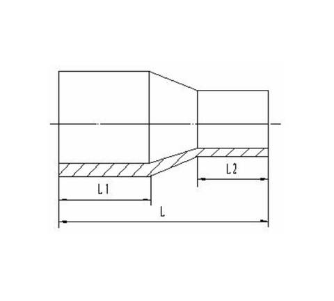 Переход литой PE-RT