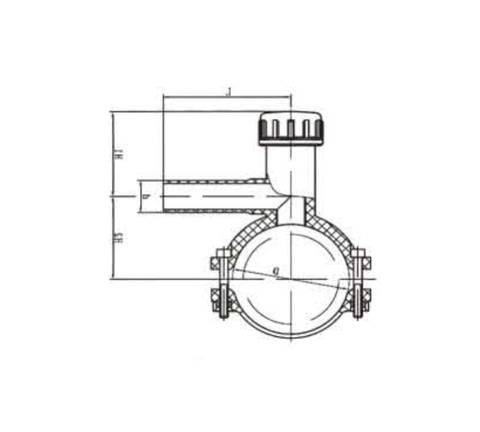Седелка электросварная с фрезой