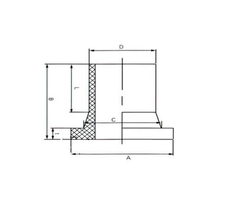 Втулка под фланец литая (удлиненная)